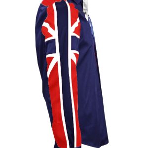 Men's Union Jack Formal Shirt Men Italian Shirt Designer Great Quality Regular Fit Navy 10148