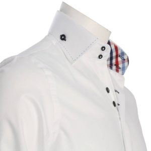 Men's Formal Shirt Men Italian Shirt Designer Great Quality Regular Fit White 10009