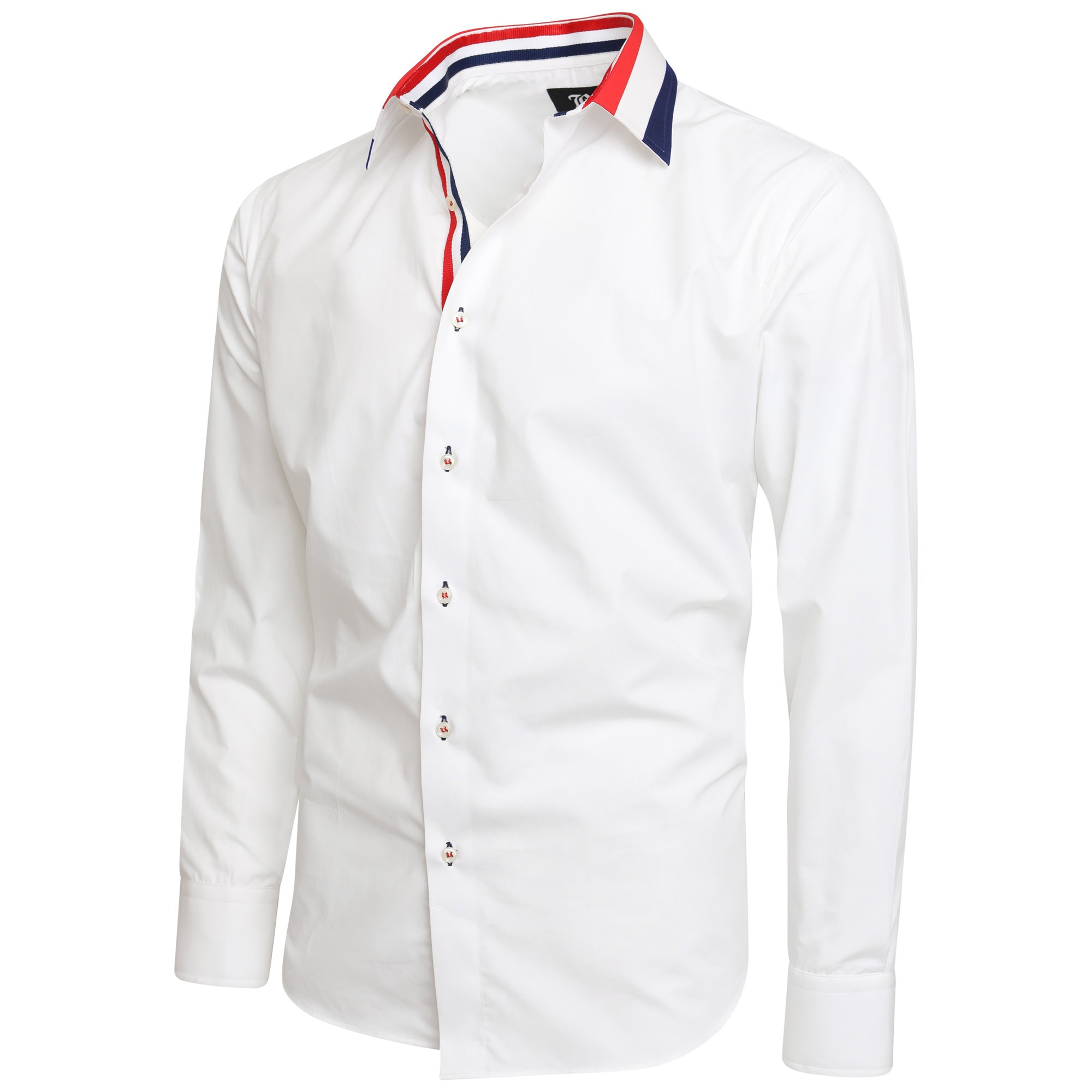 Men's Formal Shirt Men Italian Shirt Designer Great Quality Regular Fit White 10179