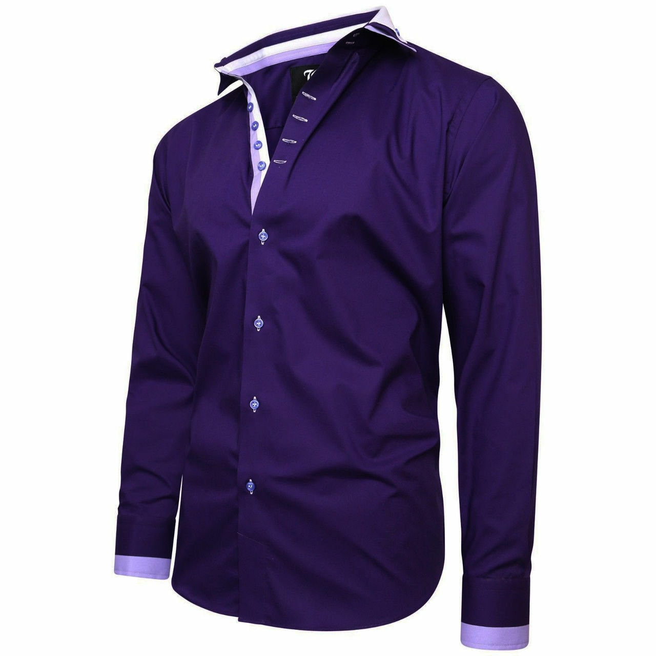 Men's Triple Collar Formal Shirt Men Italian Shirt Designer Great Quality Regular Fit