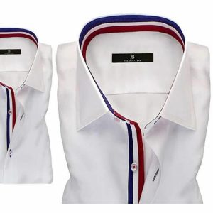 Men's Formal Shirt Men Italian Shirt Designer Regular Fit Great Quality White 10071