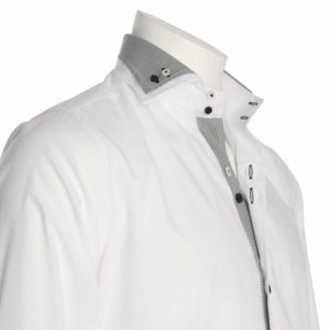 Men's Formal Shirt Men Italian Shirt Designer Regular Fit Great Quality White 10019
