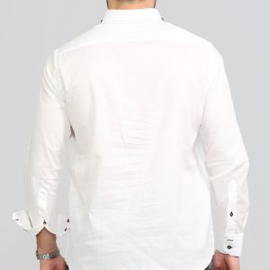 Men's Formal Shirt Men Italian Shirt Designer Great Quality Regular Fit White 10009