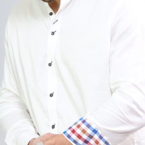 Men's Formal Shirt Men Italian Shirt Designer Great Quality Slim Fit White 10009