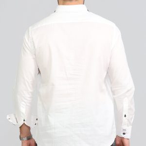 Men's Formal Shirt Men Italian Shirt Designer Great Quality Slim Fit White 10009
