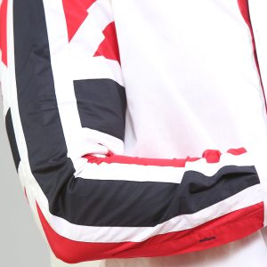 Men's Union Jack Formal Shirt Men Italian Shirt Designer Great Quality Regular Fit White 10147