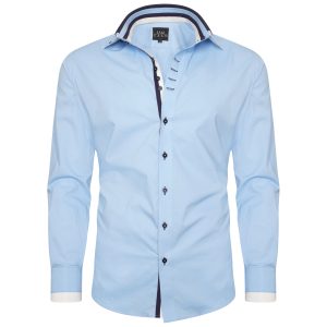 Men's Triple Collar Formal Shirt Men Italian Shirt Designer Great Quality Regular Fit