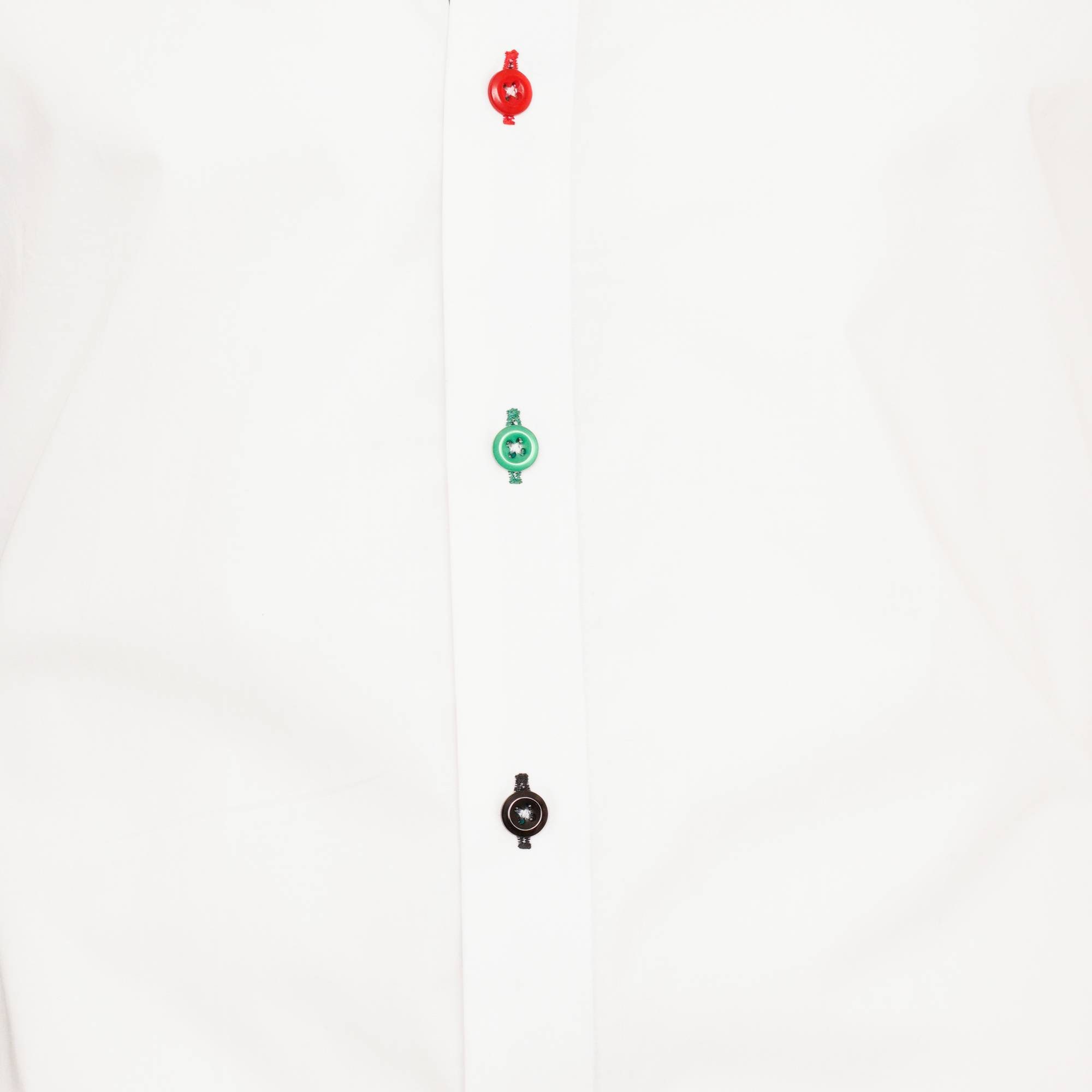 Men's Palestine Flag Formal Shirt Men Italian Shirt Designer Great Quality Slim Fit White