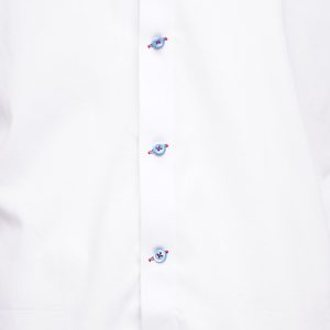 Men's Formal Shirt Men Italian Shirt Designer Great Quality Slim Fit White