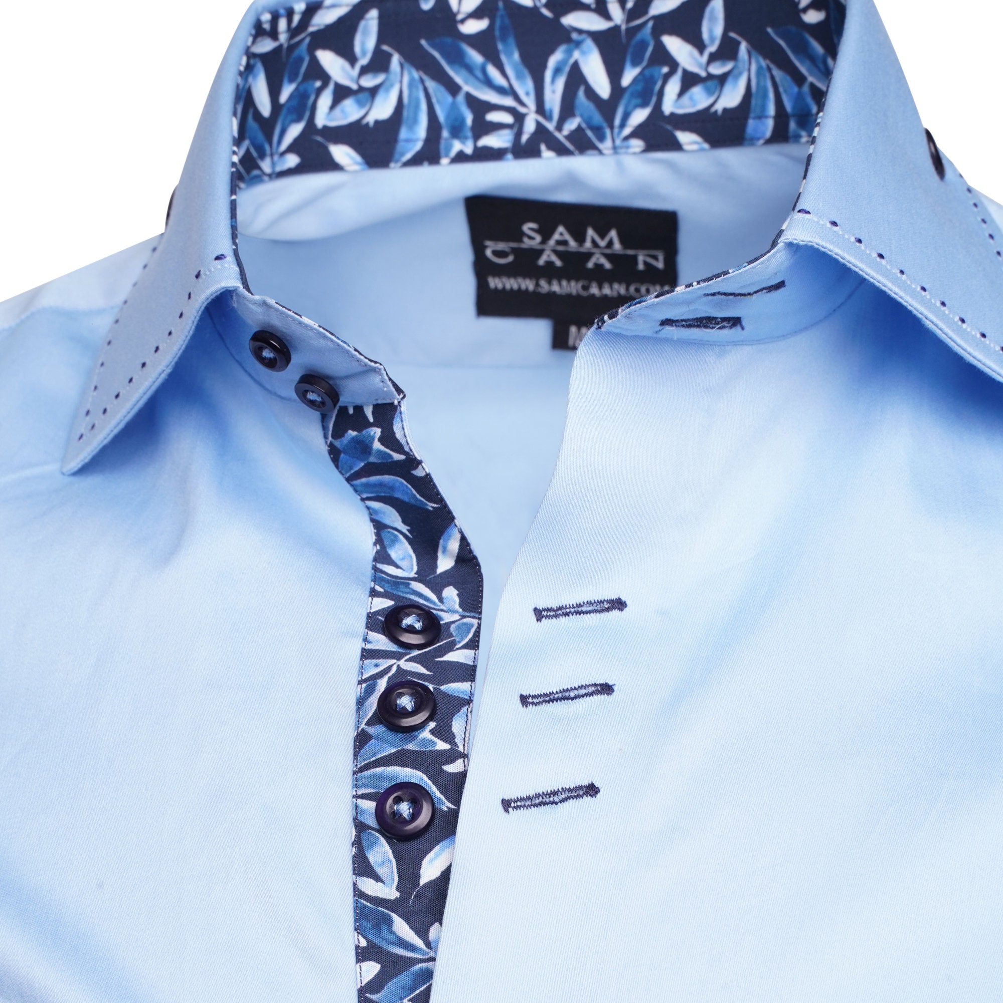 Men's Formal Shirt Men Italian Shirt Designer Great Quality Regular Fit Blue