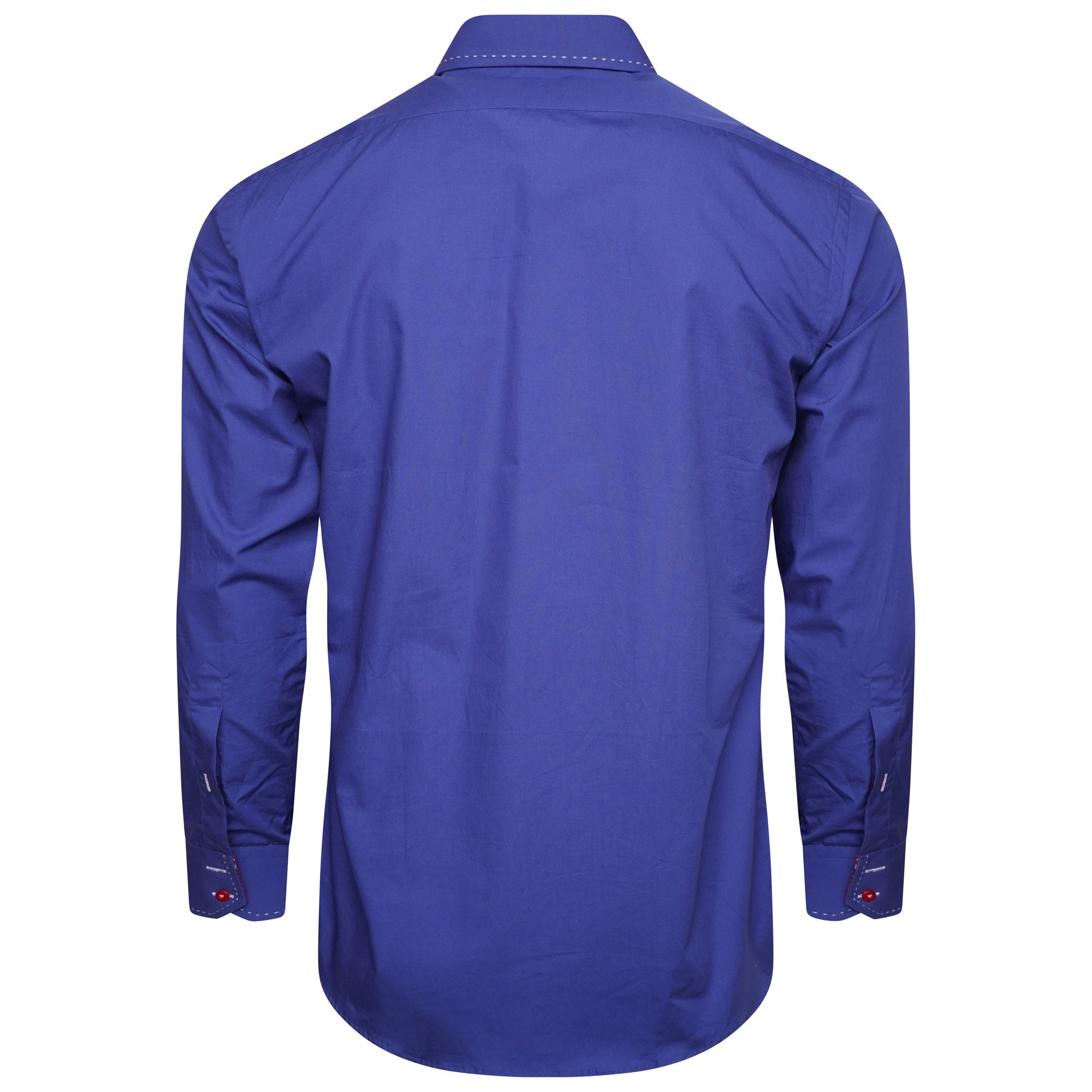 Men's Formal Shirt Men Italian Shirt Designer Great Quality Regular Fit Blue