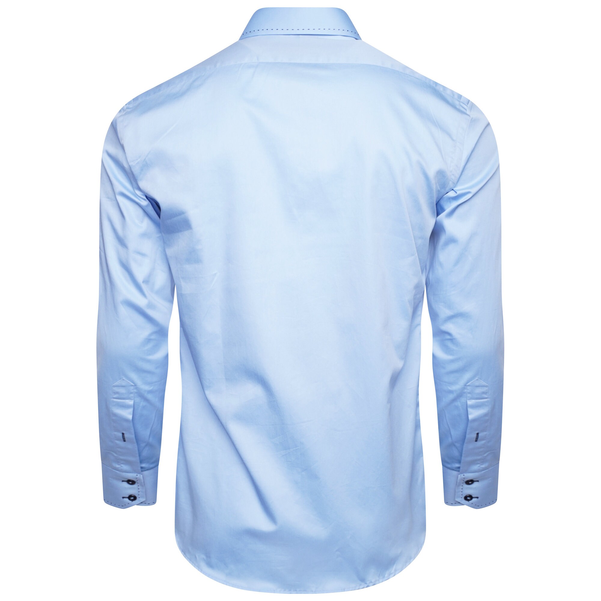 Men's Formal Shirt Men Italian Shirt Designer Great Quality Regular Fit Blue