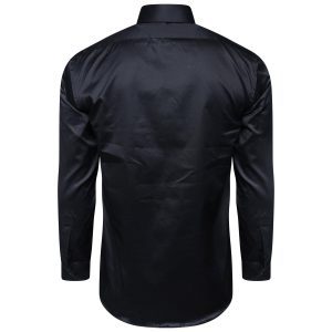 Men's Formal Shirt Men Designer Great Quality Regular Fit Sequin Party Wedding Night Ceremony Black