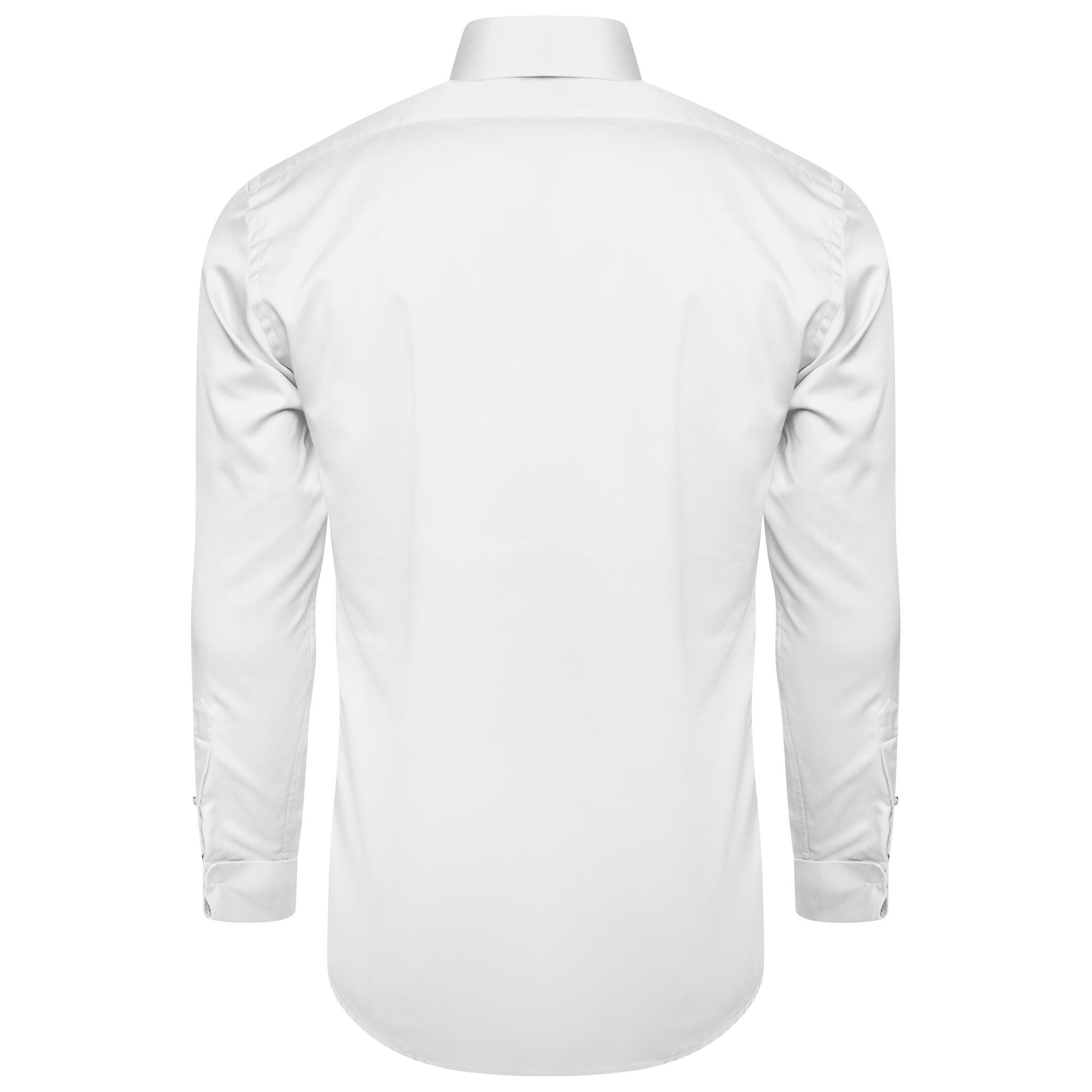 Men's Formal Shirt Men Designer Great Quality Regular Fit Party Wedding Night Ceremony White
