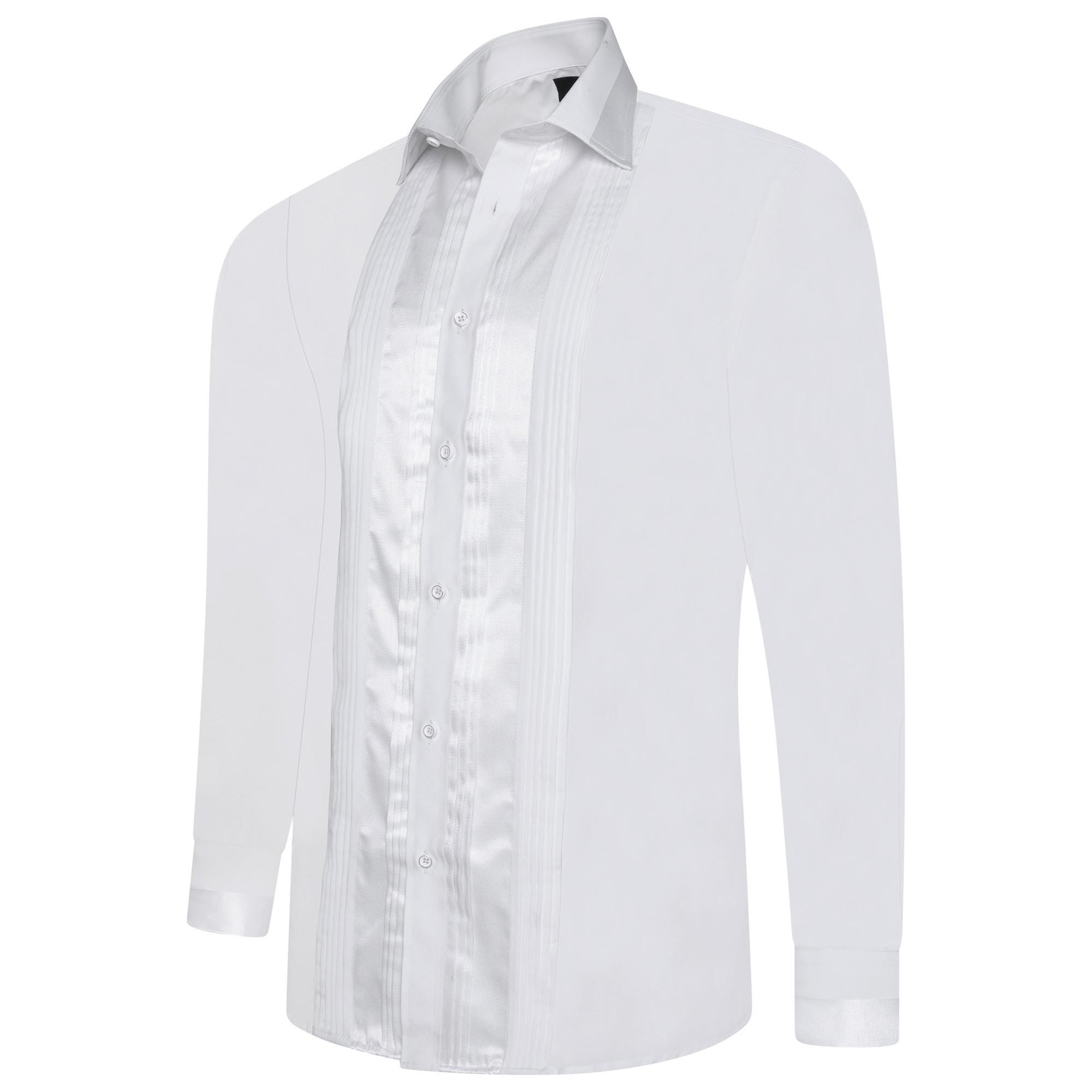 Men White Formal Shirt Men Designer Great Quality Slim Fit Party Wedding Night Ceremony