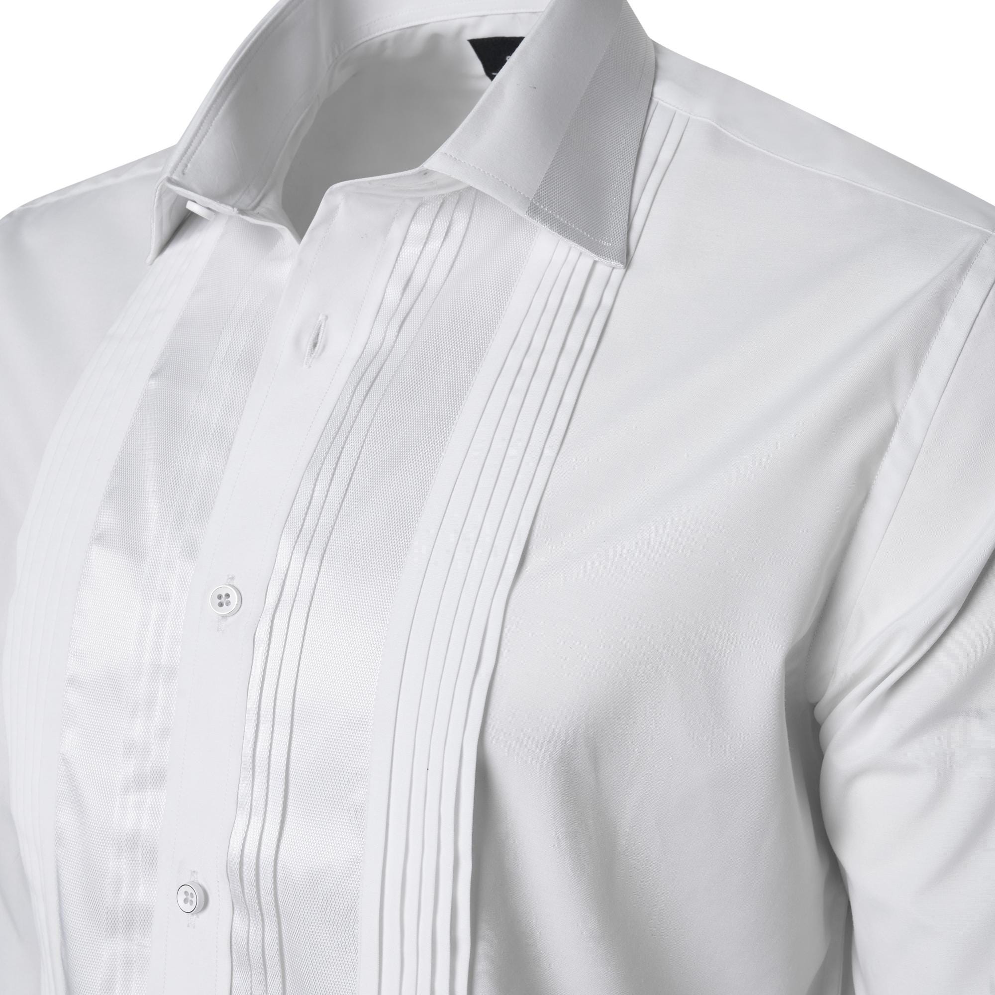 Men White Formal Shirt Men Designer Great Quality Slim Fit Party Wedding Night Ceremony