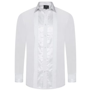 Men White Formal Shirt Men Designer Great Quality Regular Fit Party Wedding Night Ceremony