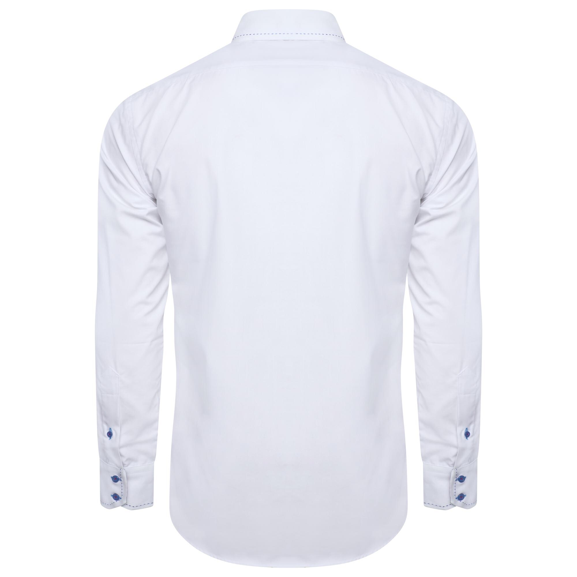 Men's Formal Shirt Men Italian Shirt Designer Great Quality Slim Fit White