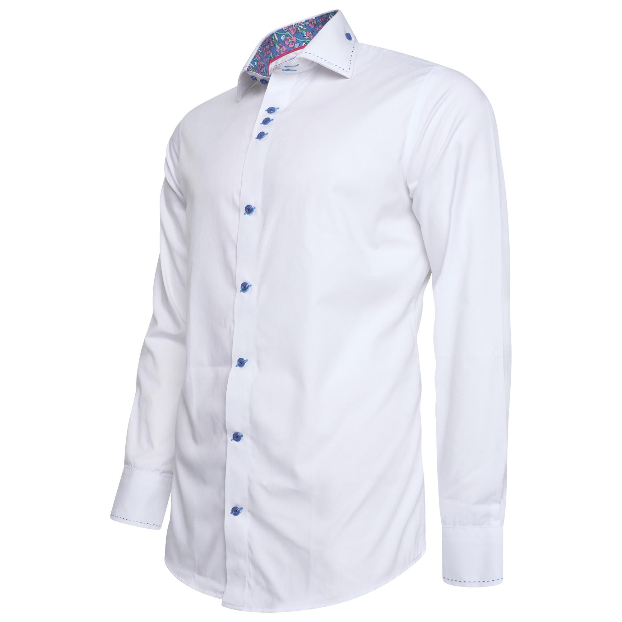 Men's Formal Shirt Men Italian Shirt Designer Great Quality Slim Fit White