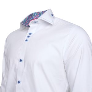 Men's Formal Shirt Men Italian Shirt Designer Great Quality Slim Fit White