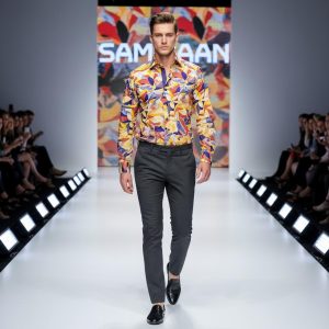 Men's Formal Shirt Men Italian Shirt Designer Great Quality Regular Fit Printed